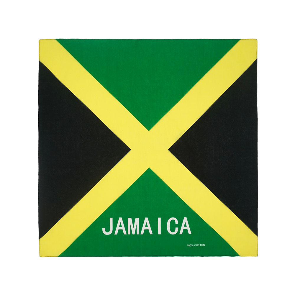 Running Gear Cool - Vierkante Hardloop Hoofdband Sjaal Jamaica Vlag