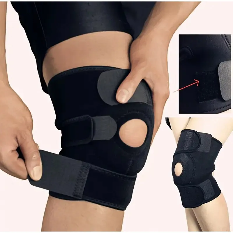Running Gear Cool - Kniebeschermers met veerondersteuning, brace voor sport