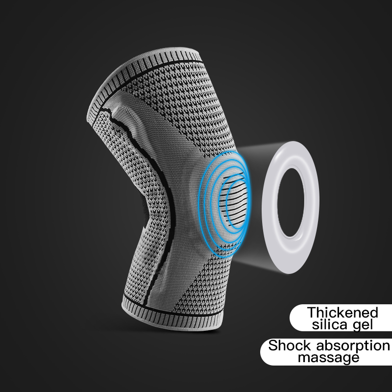   Elastische siliconen kniebra - Running Gear Cool recensie en prijs