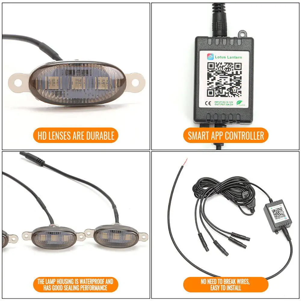 Led Auto Front Grille Verlicht - Running Gear Accessories recensie en prijs