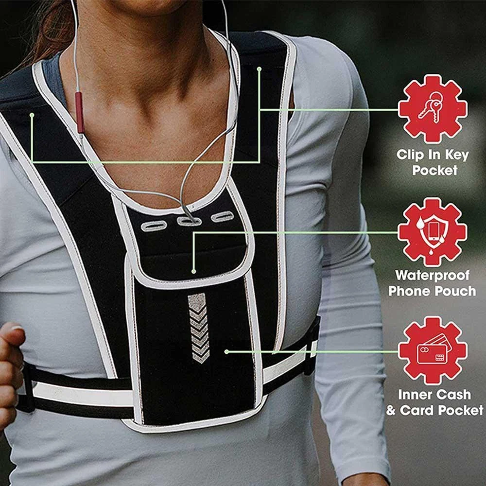 Hardloop Vest Telefoonhouder V - Running Gear Cool recensie en prijs